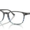 Ray-Ban RX5418 8254 Striped Blue Gradient Green