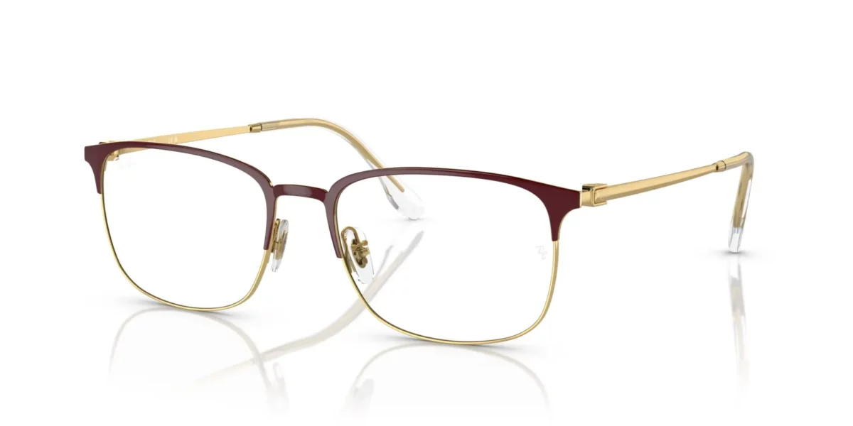 Ray-Ban RX6494 3156 - Bordeaux on Gold