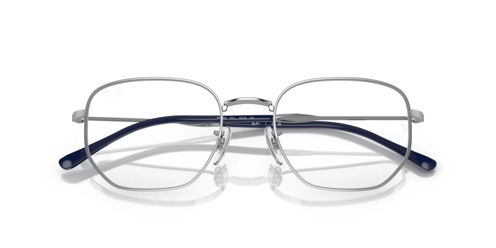 Ray-Ban Rx6496 1 Ray-Ban RX6496 2501 - Silver