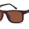 Capri DC401 Burgundy Black w/Clip