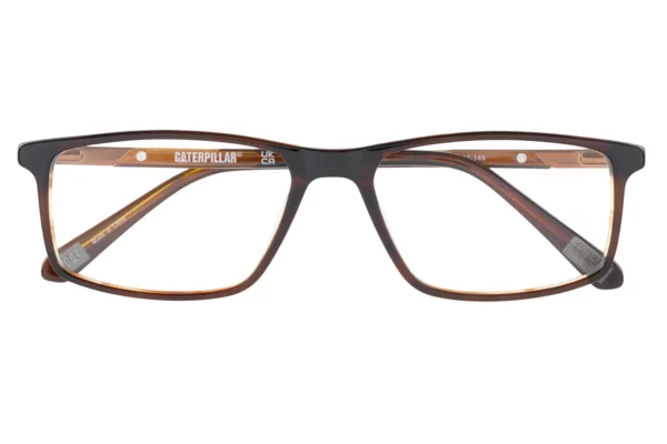 CAT CTO 3001 103 - Brown Gloss Amber Horn - Front