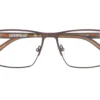 CAT CTO 3005 010 - Matte Titanium / Brown Amber Horn - Front