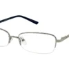 London Fog LF 606 1 - Silver / Crystal Navy
