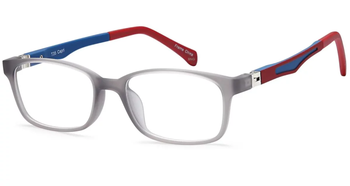 Capri T35 - Grey Burgundy Blue