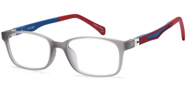 Capri T35 - Grey Burgundy Blue