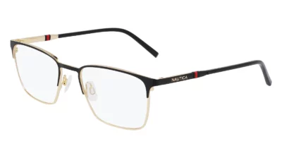 Nautica N7336 002 - Black / Gold