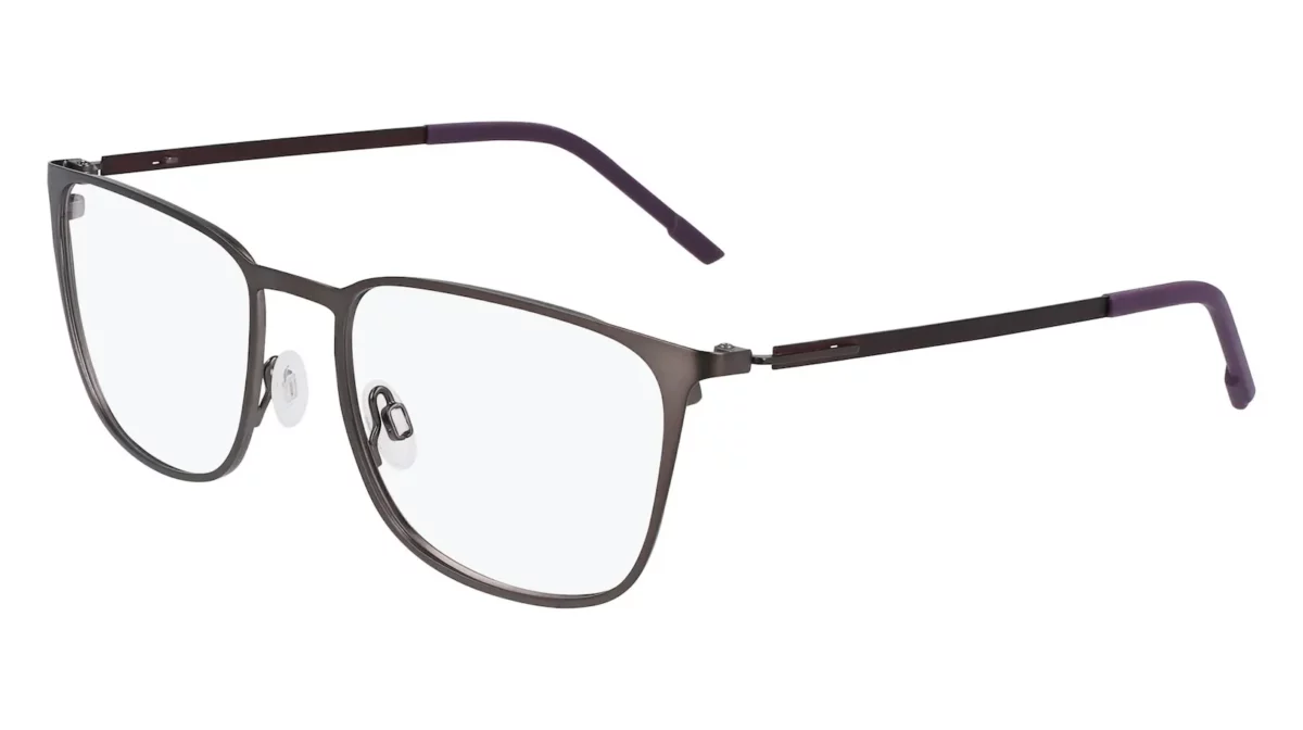 Flexon E1143 073 - Matte Gunmetal / Midnight Plum