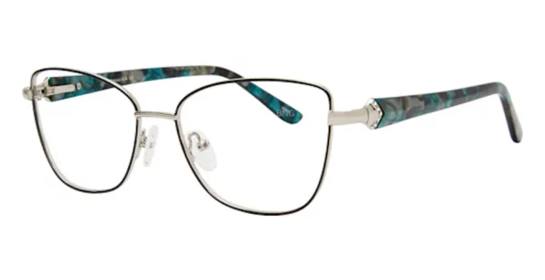 Monalisa M8934 C1 - Black / Silver Emerald Marble