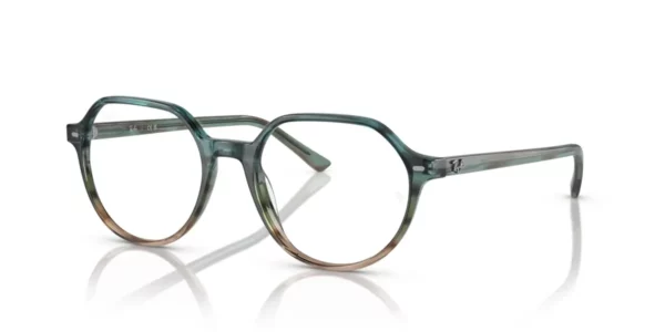 Ray-Ban RX5395 8252 - Striped Blue & Green