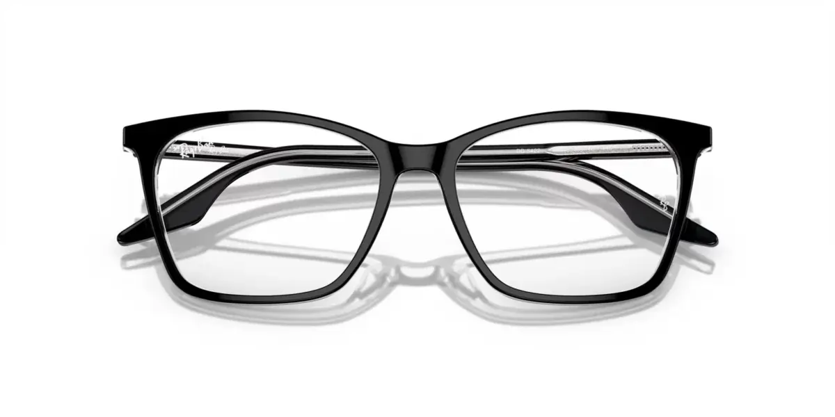 Ray-Ban RX5422 2034 - Black on Transparent