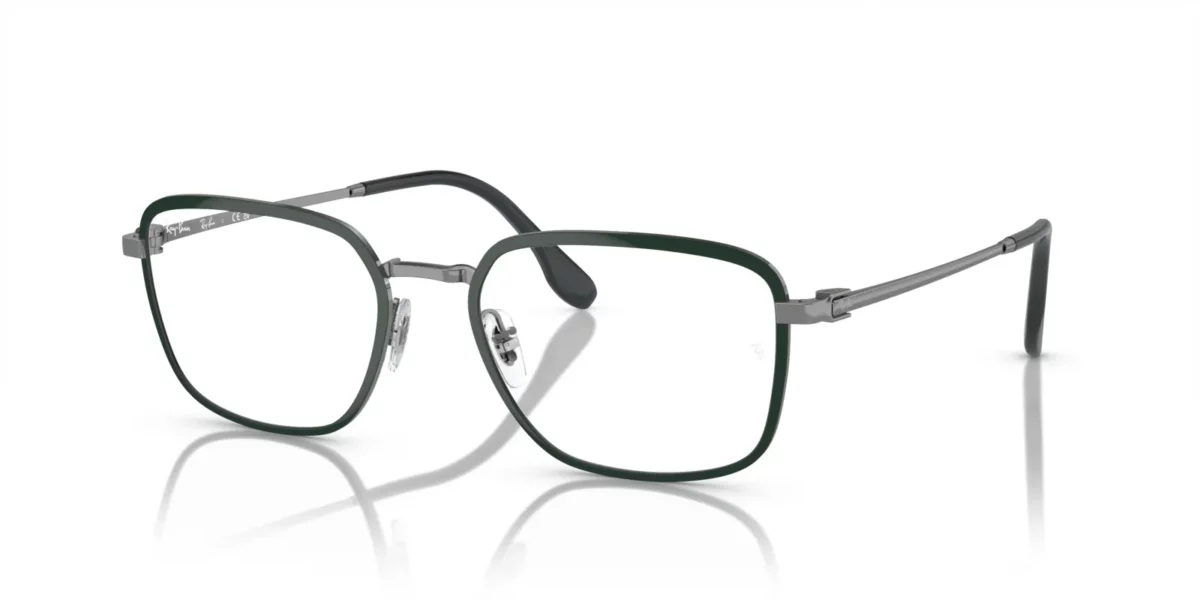 Ray-Ban RX6511 3165 - Green on Gunmetal