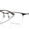 Ray-Ban RX6513 3162 - Brown on Gunmetal