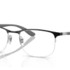 Ray-Ban RX6513 3163 - Black on Silver