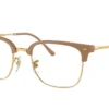 Ray-Ban RX7216 8342 - Beige on Gold