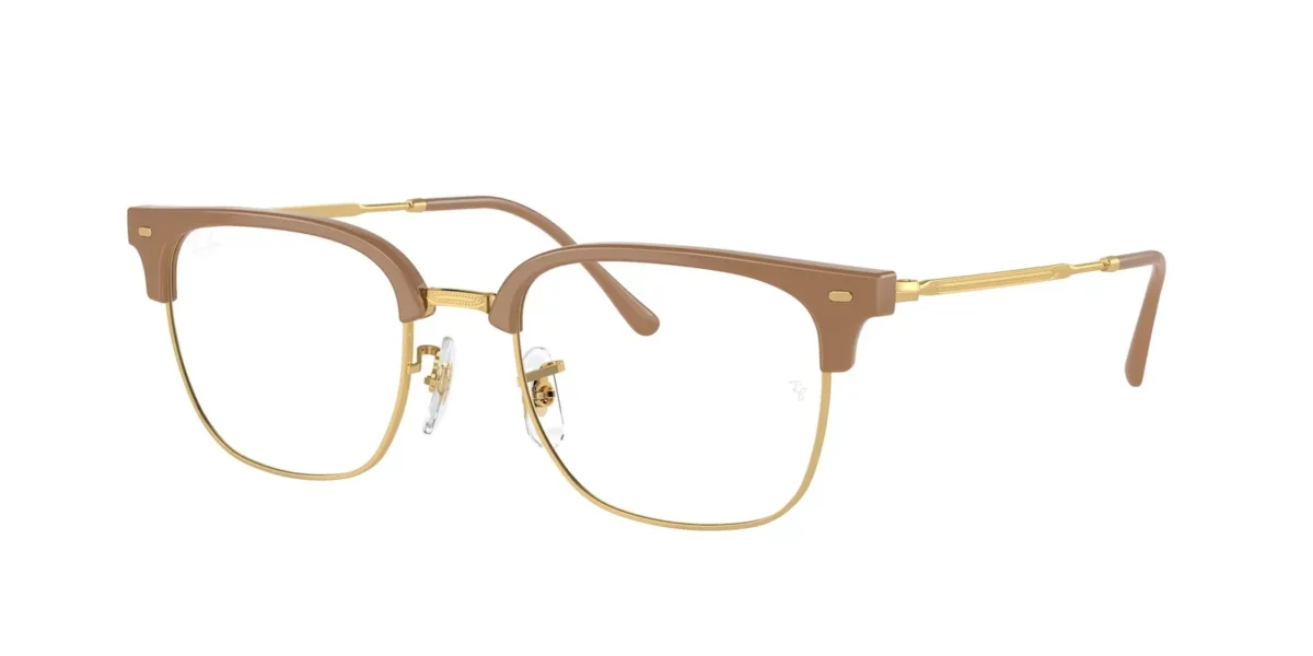 Ray-Ban RX7216 8342 - Beige on Gold