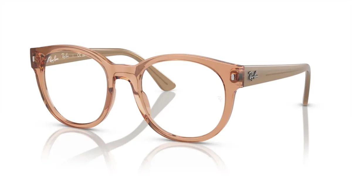 Ray-Ban RX7227 8313 Transparent Light Brown