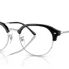 Ray-Ban RX7229 2000 - Black on Silver