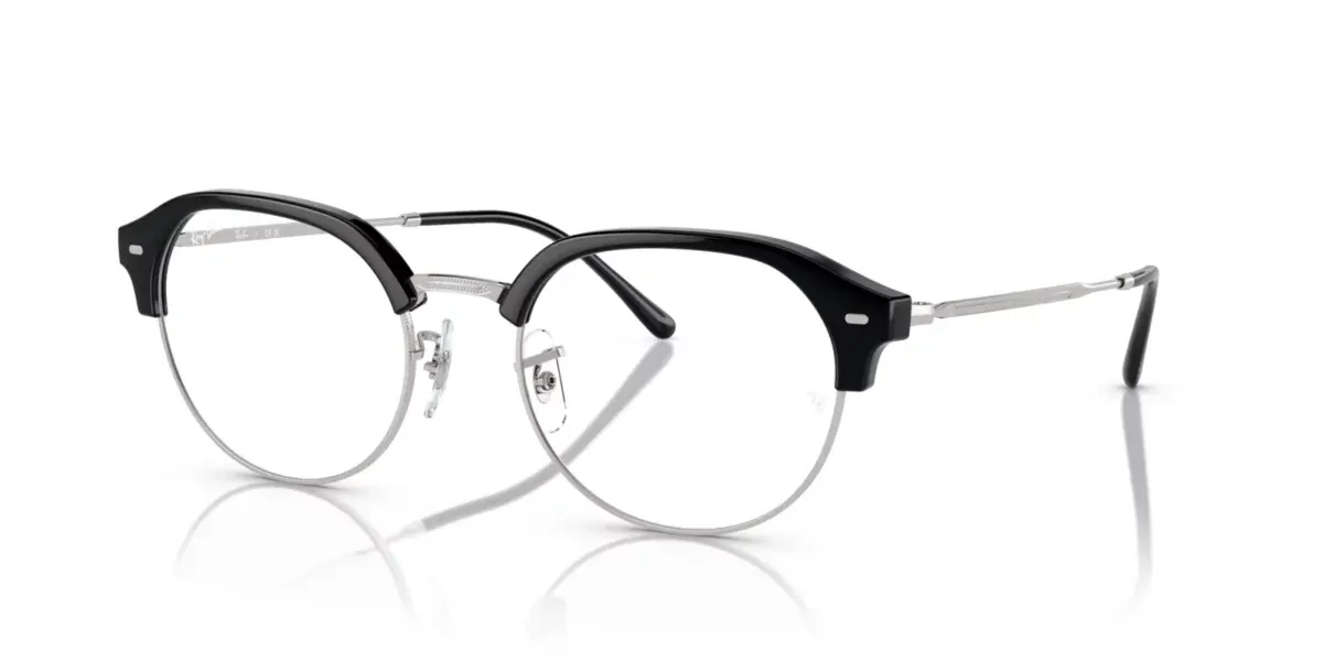 Ray-Ban RX7229 2000 - Black on Silver