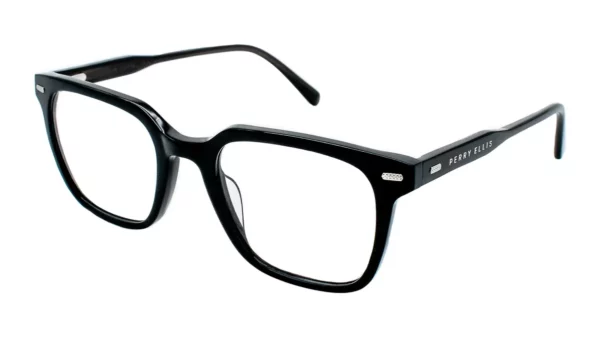 Perry Ellis PE1335 2 - Shiny Black / Smoke Crystal