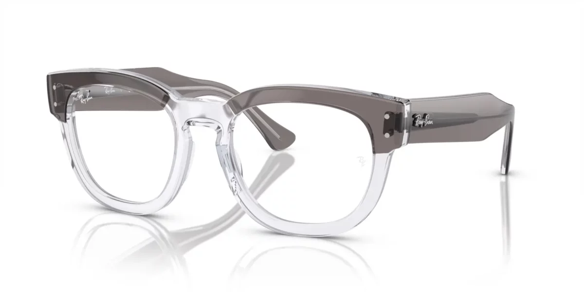 Ray-Ban RX0298V 8111 - Grey on Transparent