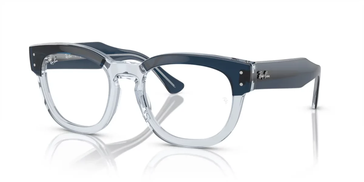 Ray-Ban RX0298V 8324 - Blue on Transparent Blue