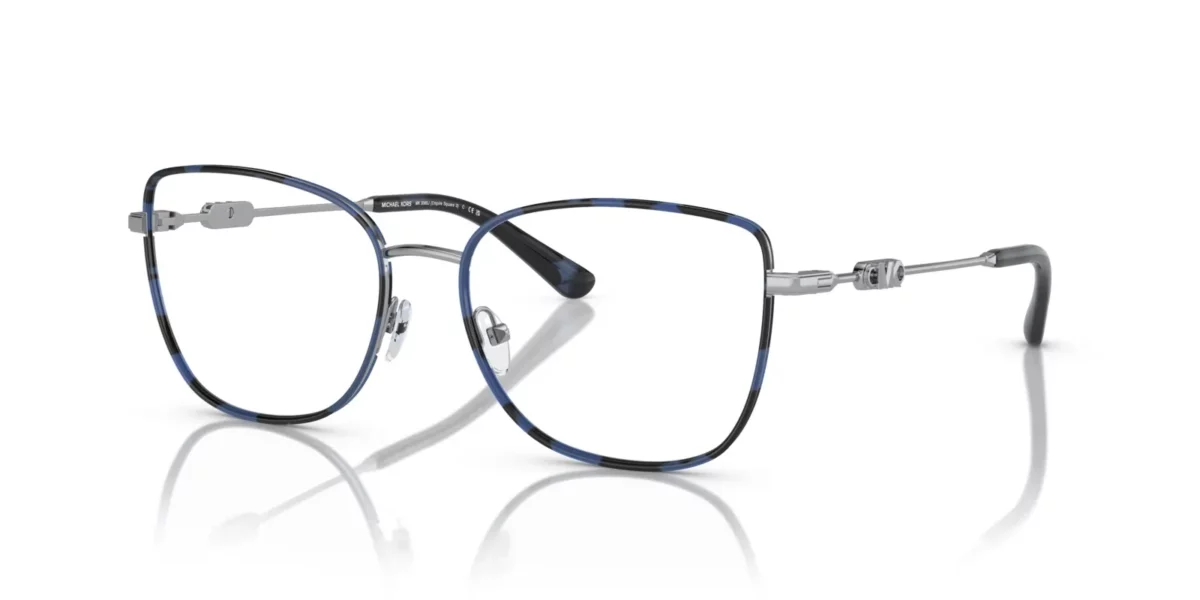 Michael Kors MK3065J 1015 - Silver / Blue Tortoise