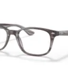 Ray-Ban RX5375 8055 - Striped Grey