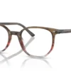 Ray-Ban RX5397 8251 - Striped Brown & Red