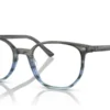 Ray-Ban RX5397 8254 - Striped Grey & Blue