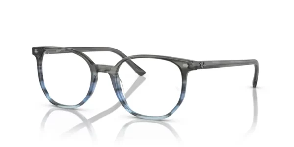 Ray-Ban RX5397 8254 - Striped Grey & Blue
