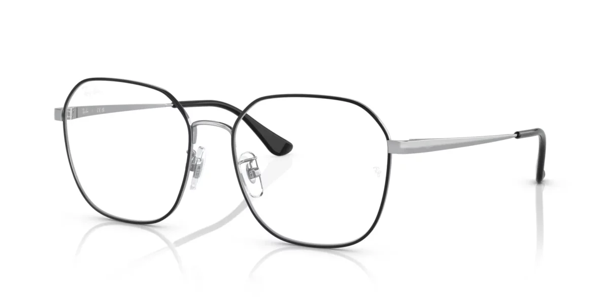 Ray-Ban RX6490D 2983 - Black on Silver