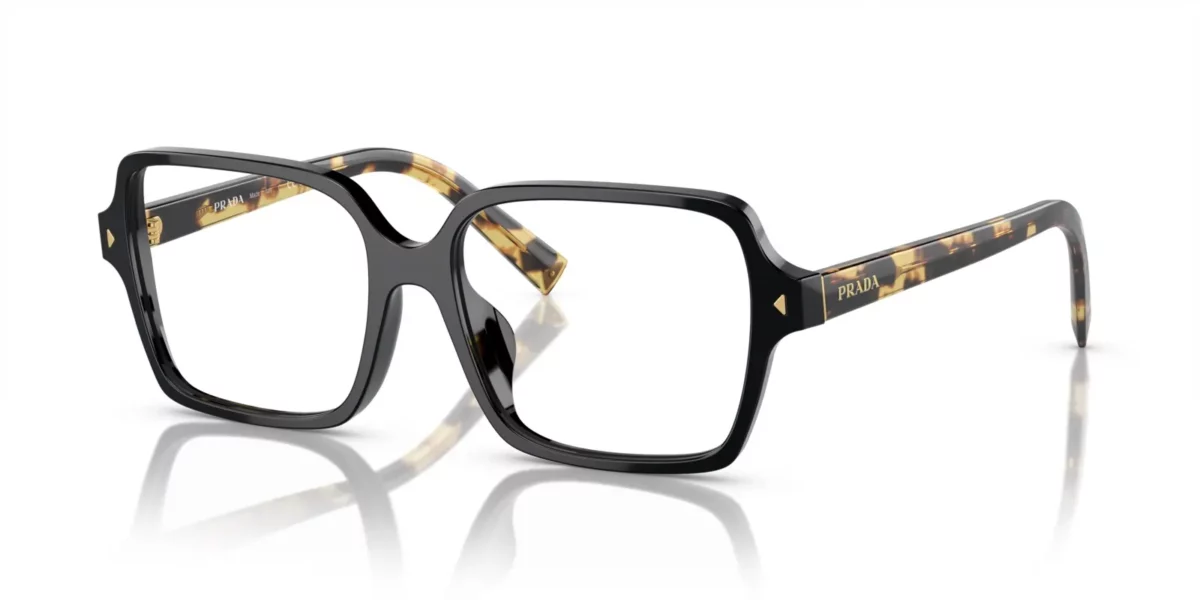 Prada PR A02V 3891O1 - Black / Havana