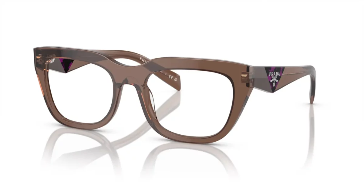 Prada PR A06V 17O1O1 - Transparent Brown