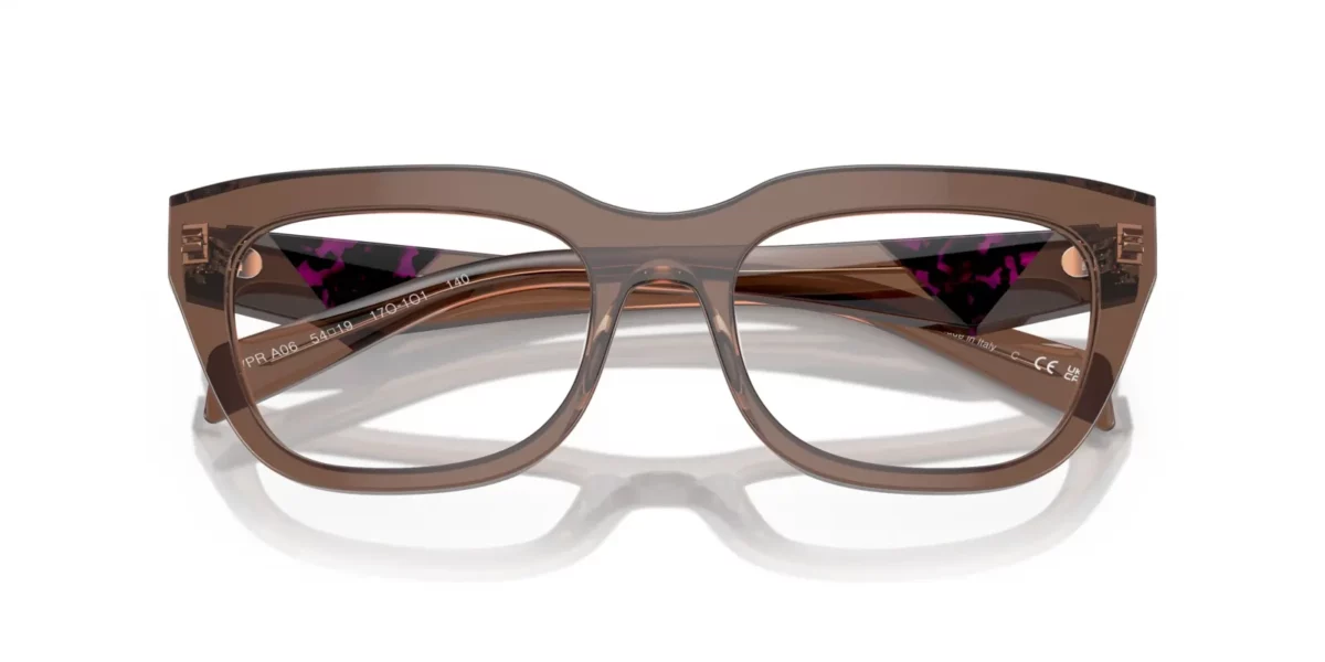 Prada PR A06V 17O1O1 - Transparent Brown