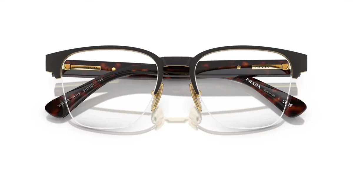 Prada PR A52V 01U1O1 - Matte Brown