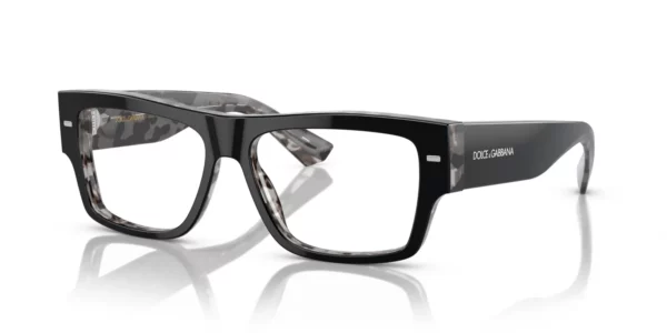Dolce & Gabbana DG3379 3403 - Black on Grey Havana