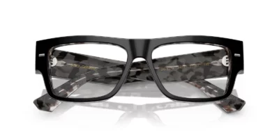 Dolce & Gabbana DG3379 3403 - Black on Grey Havana