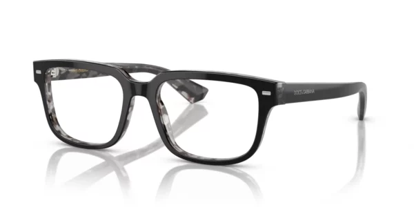 Dolce & Gabbana DG3380 3403 - Black on Grey Havana