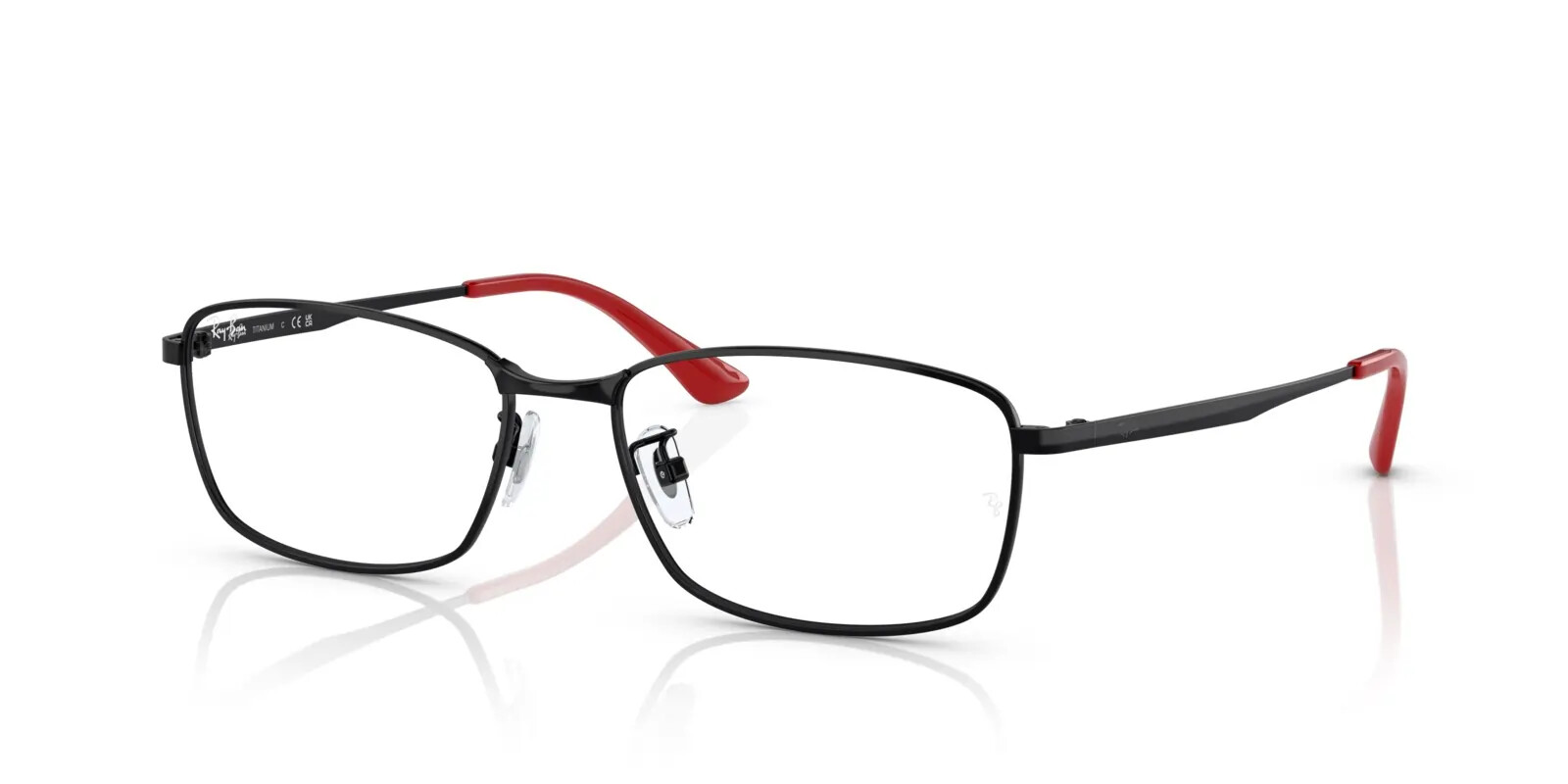 Ray-Ban Rx8775D 6 Ray-Ban RX8775D 1237 - Black / Red