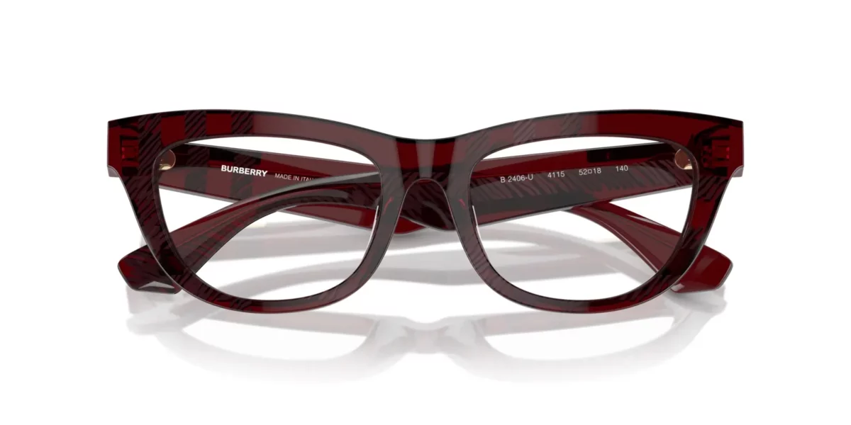 Burberry BE2406U 4115 - Check Red