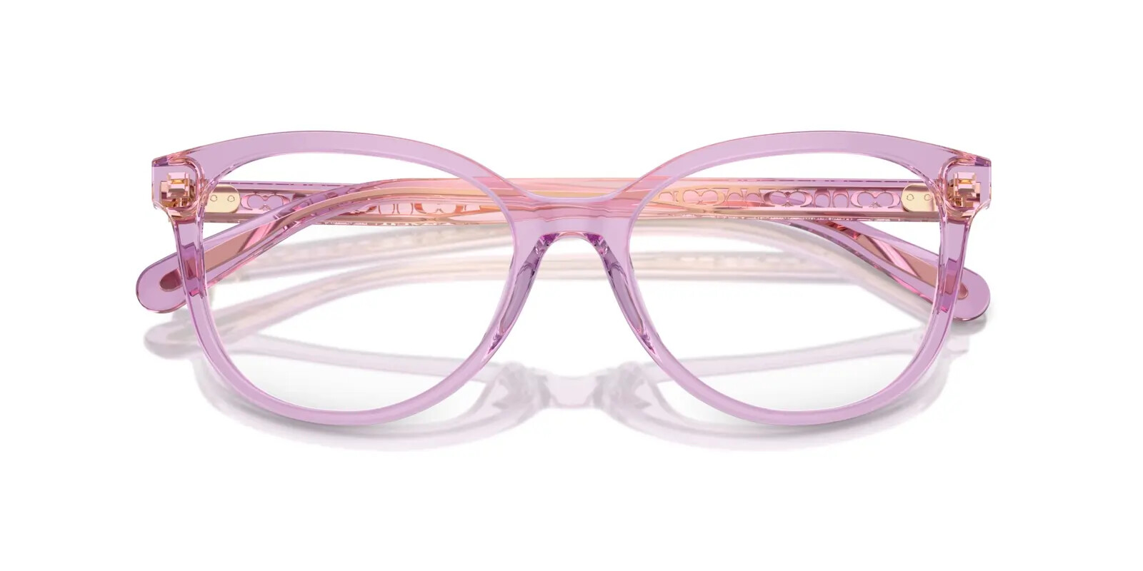 Coach Hc6236U 1 Coach HC6236U 5823 - Transparent Amethyst