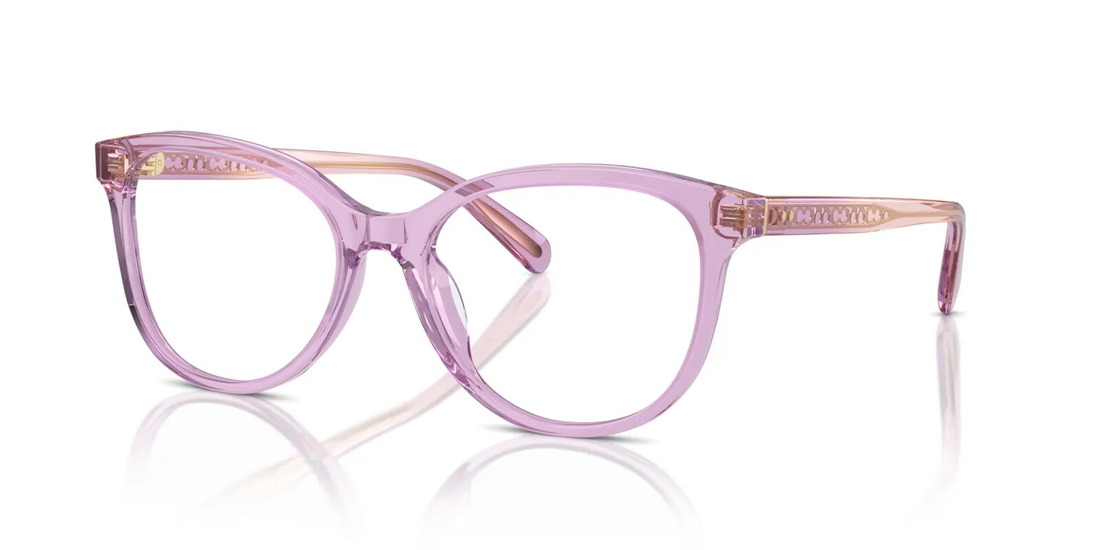 Coach Hc6236U 2 Coach HC6236U 5823 - Transparent Amethyst