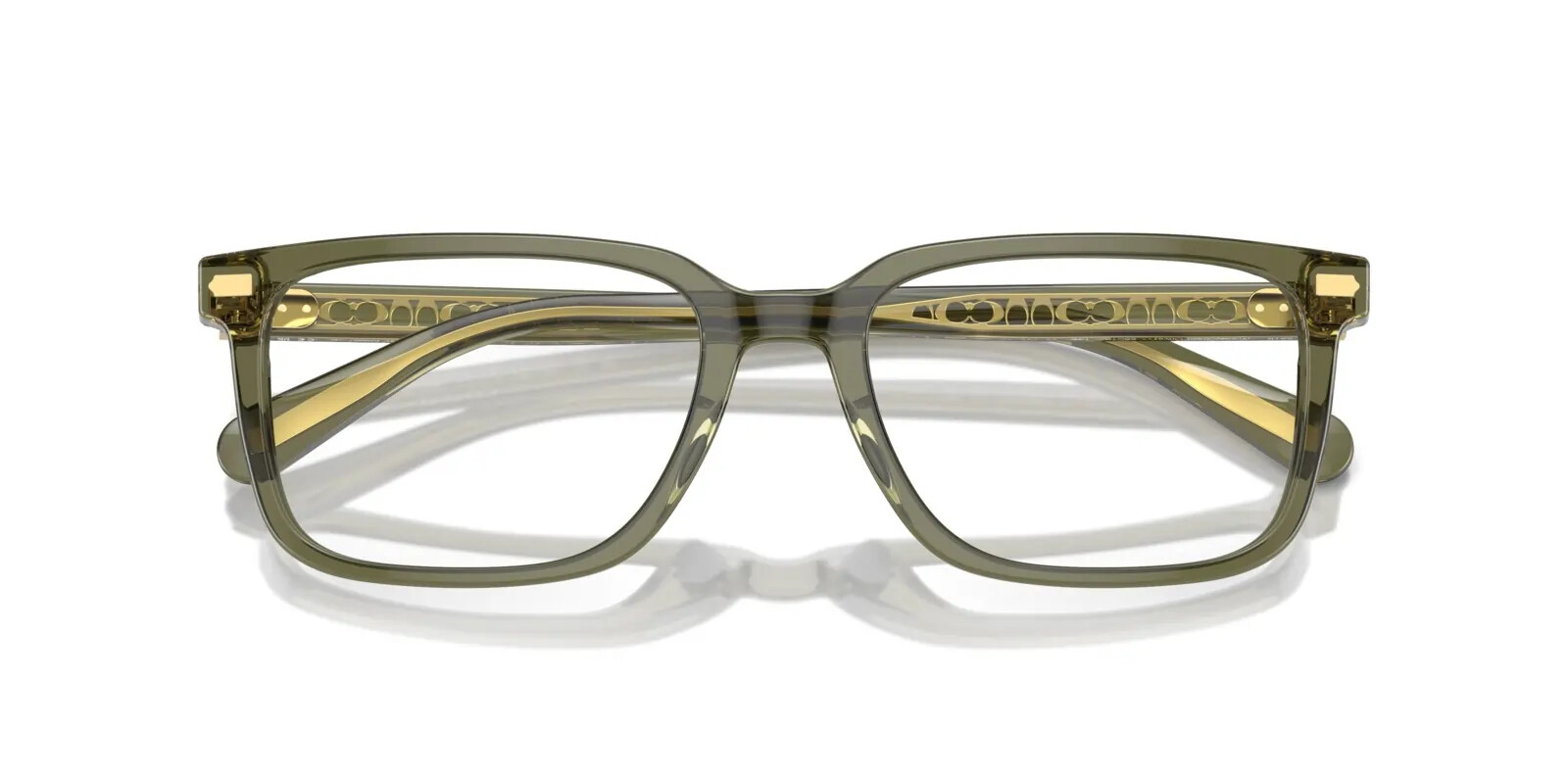 Coach Hc6239U 1 Coach HC6239U 5818 - Transparent Olive