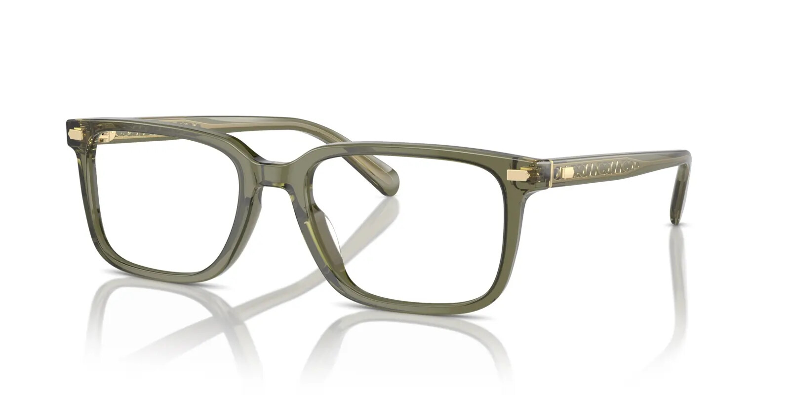 Coach Hc6239U 2 Coach HC6239U 5818 - Transparent Olive