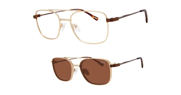 AirMag A6264 C3 - Matte Gold / Brown Demi