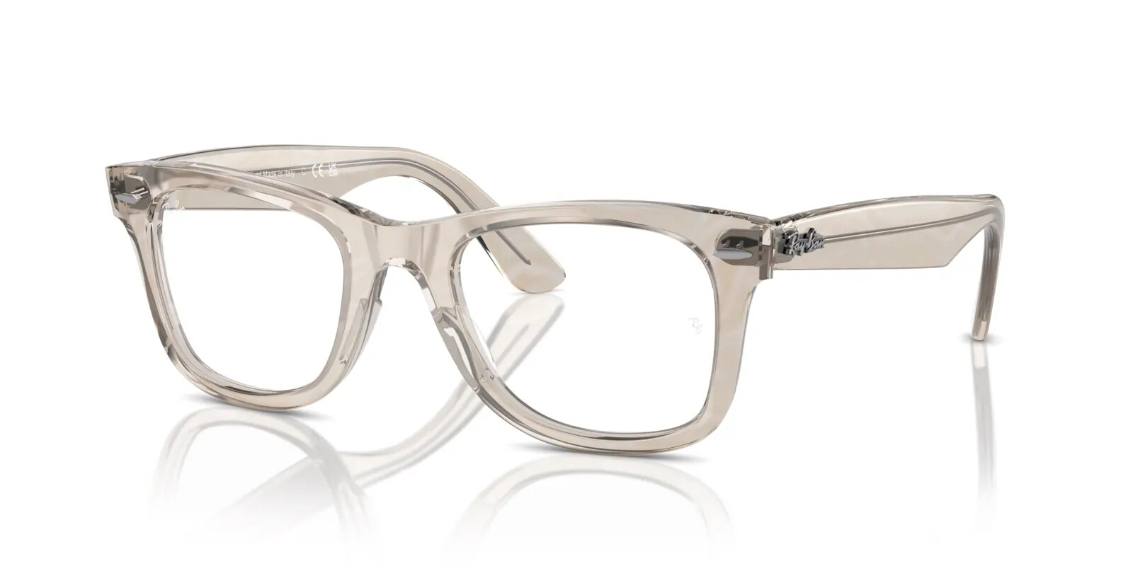 Ray-Ban Rx4340V Wayfarer Ease 7 Ray-Ban RX4340V 8291 - Photo Waves Grey
