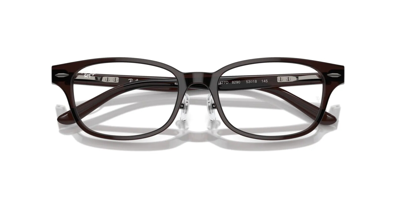 Ray-Ban Rx5427D 1 Ray-Ban RX5427D 8290 - Transparent Brown