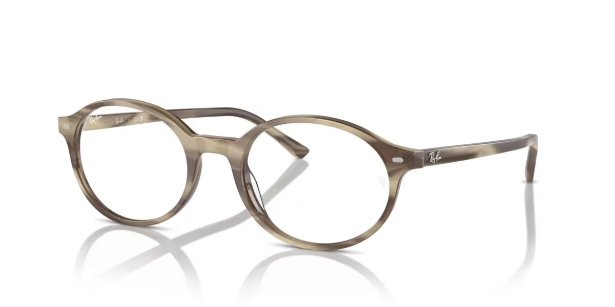 Ray-Ban RX5429 8357 - Striped Beige