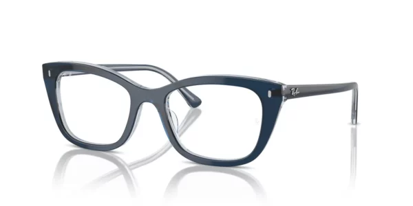 Ray-Ban RX5433 8324 - Blue on Transparent