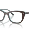 Ray-Ban RX5433 8366 - Brown on Transparent Blue
